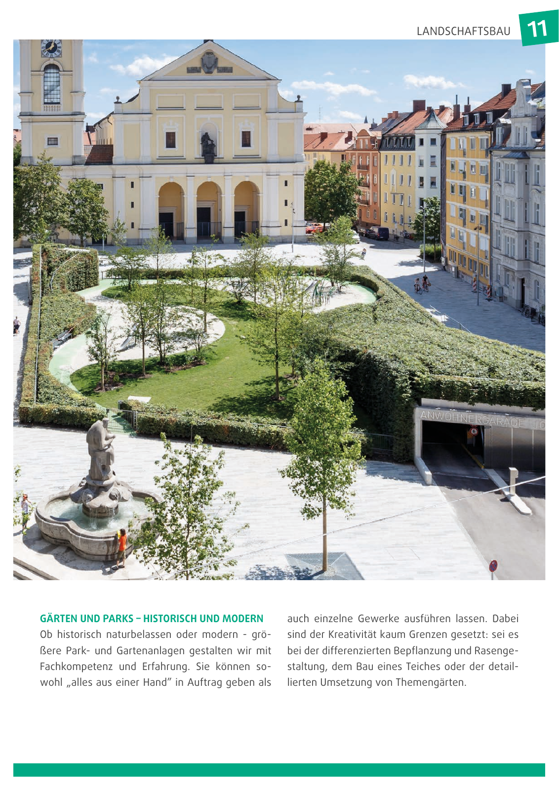 Vorschau Kutter GaLaBau - Unternehmensbroschuere Seite 11