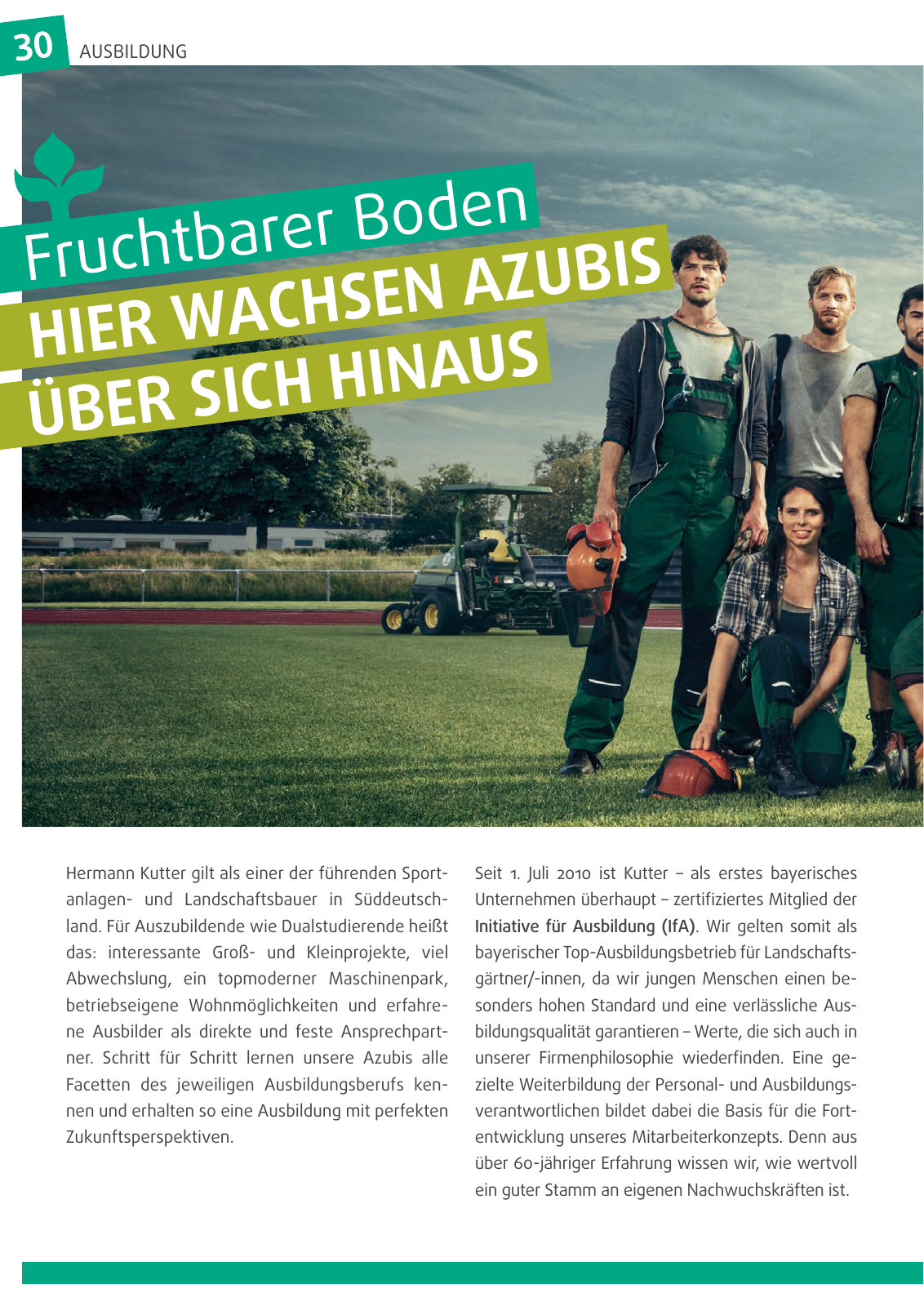 Vorschau Kutter GaLaBau - Unternehmensbroschuere Seite 30