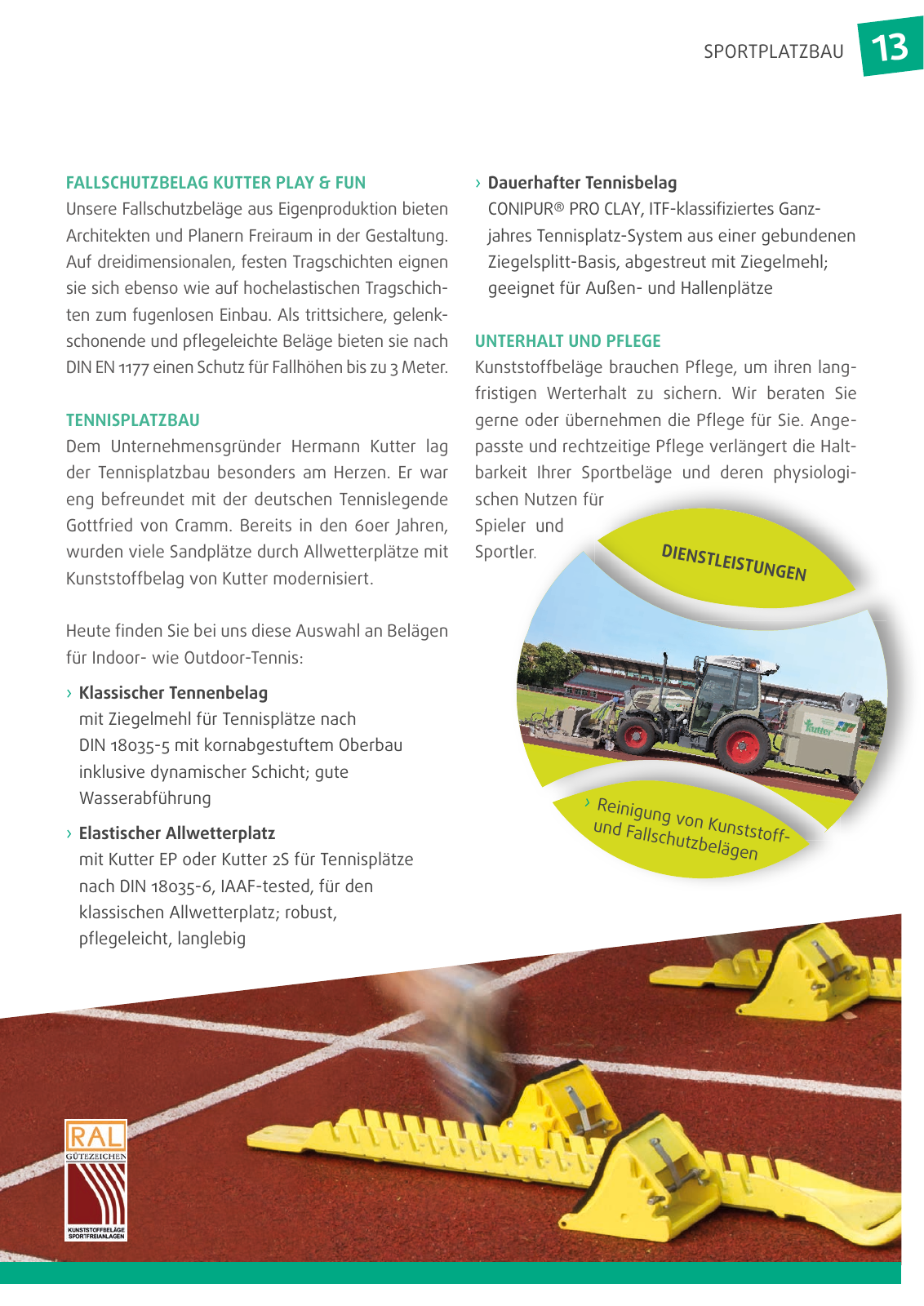 Vorschau Kutter GaLaBau - Unternehmensbroschuere Seite 13
