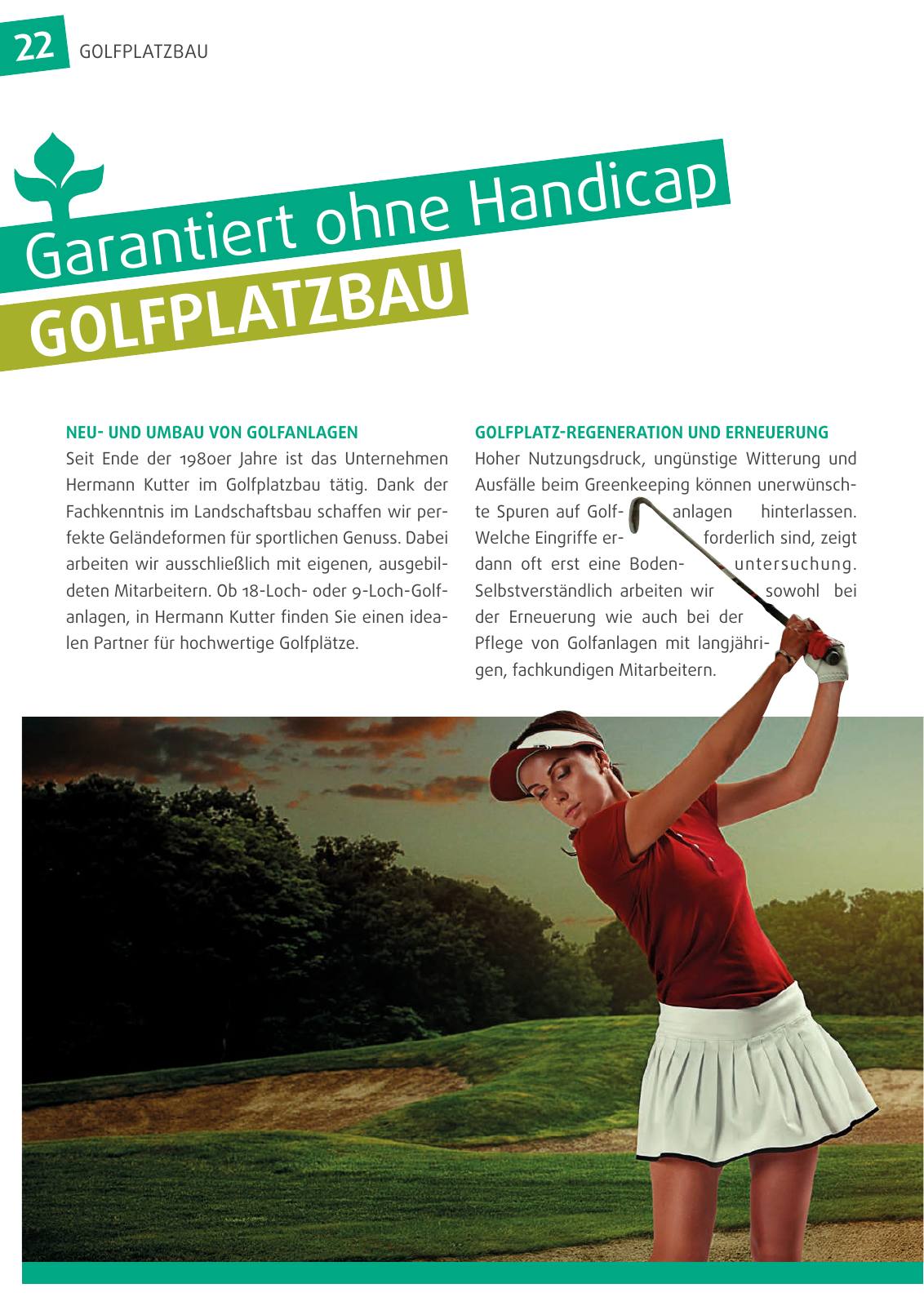 Vorschau Kutter GaLaBau - Unternehmensbroschuere Seite 22